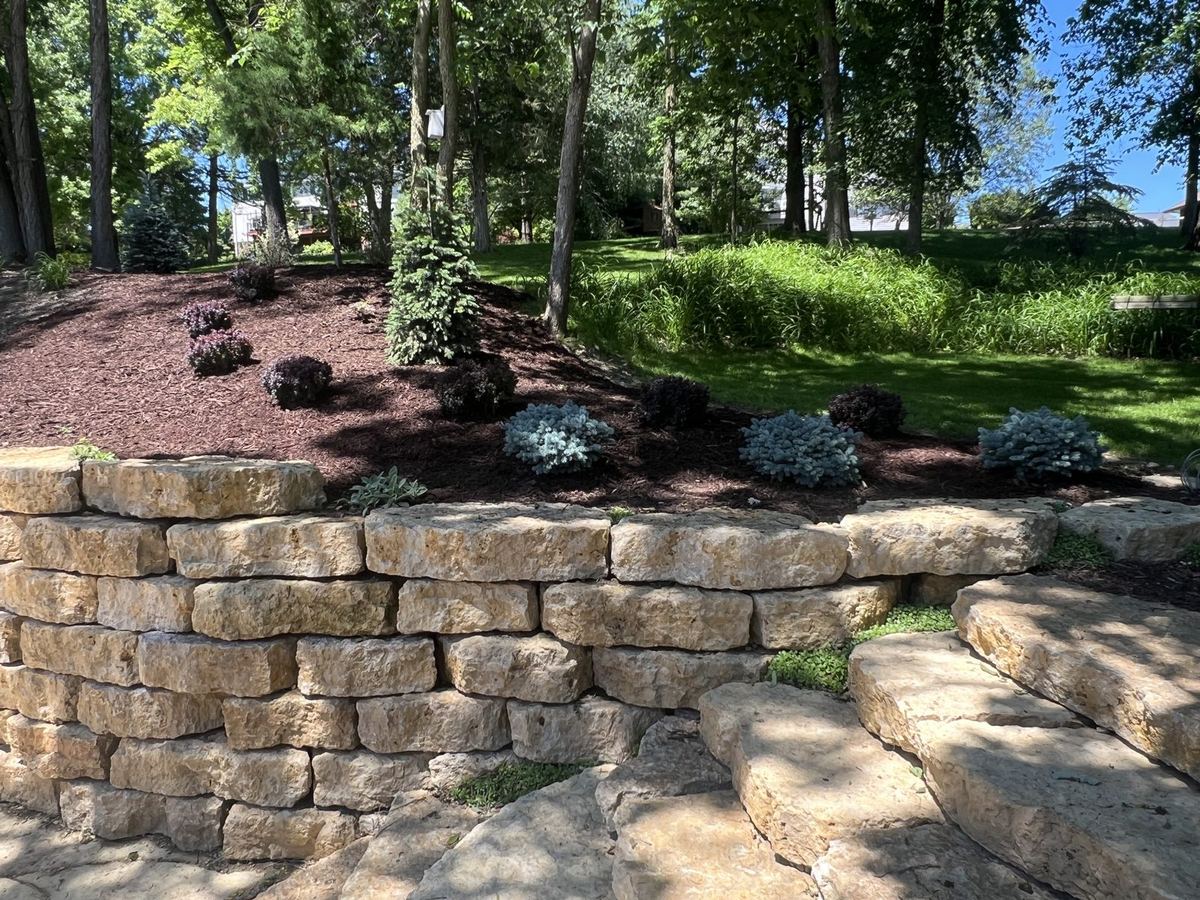 New View Landscaping — Retaining Walls